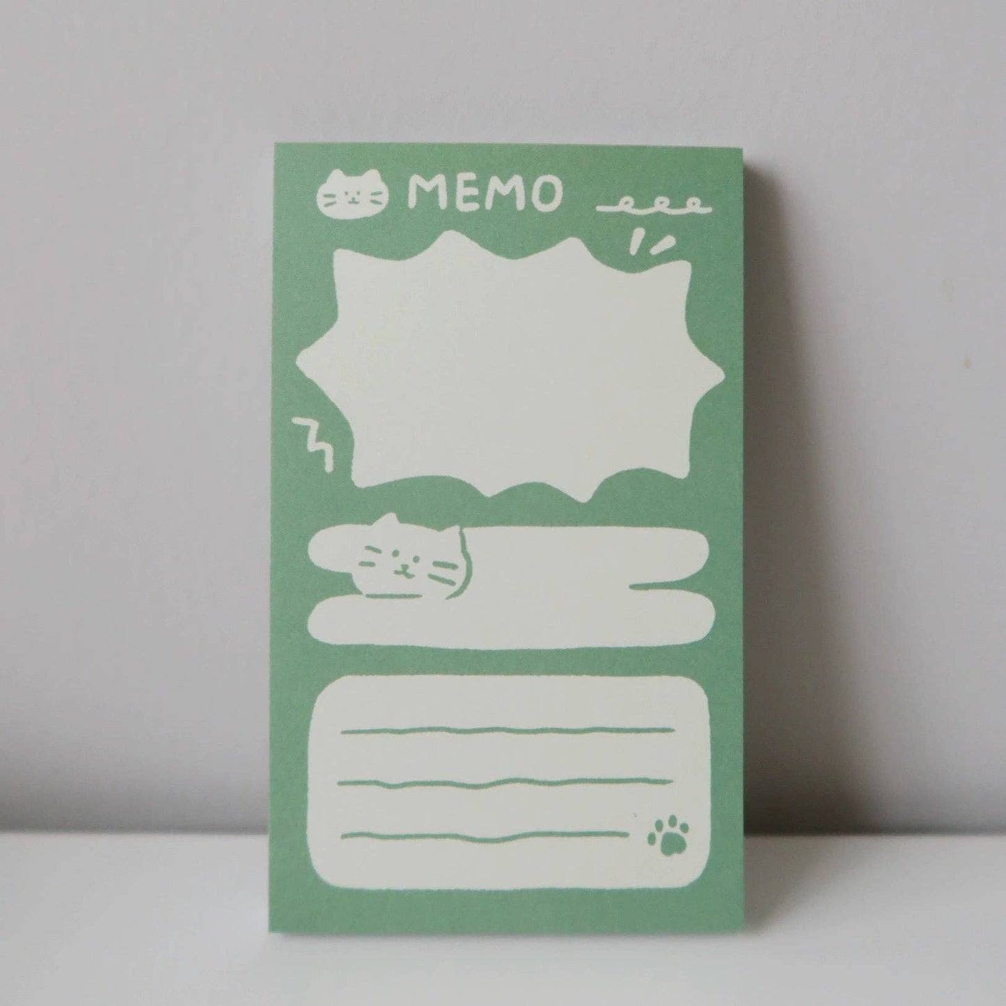 Cat Memo Note Pad: Memo