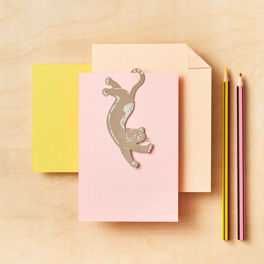 Everyday Cat Steel Bookmark